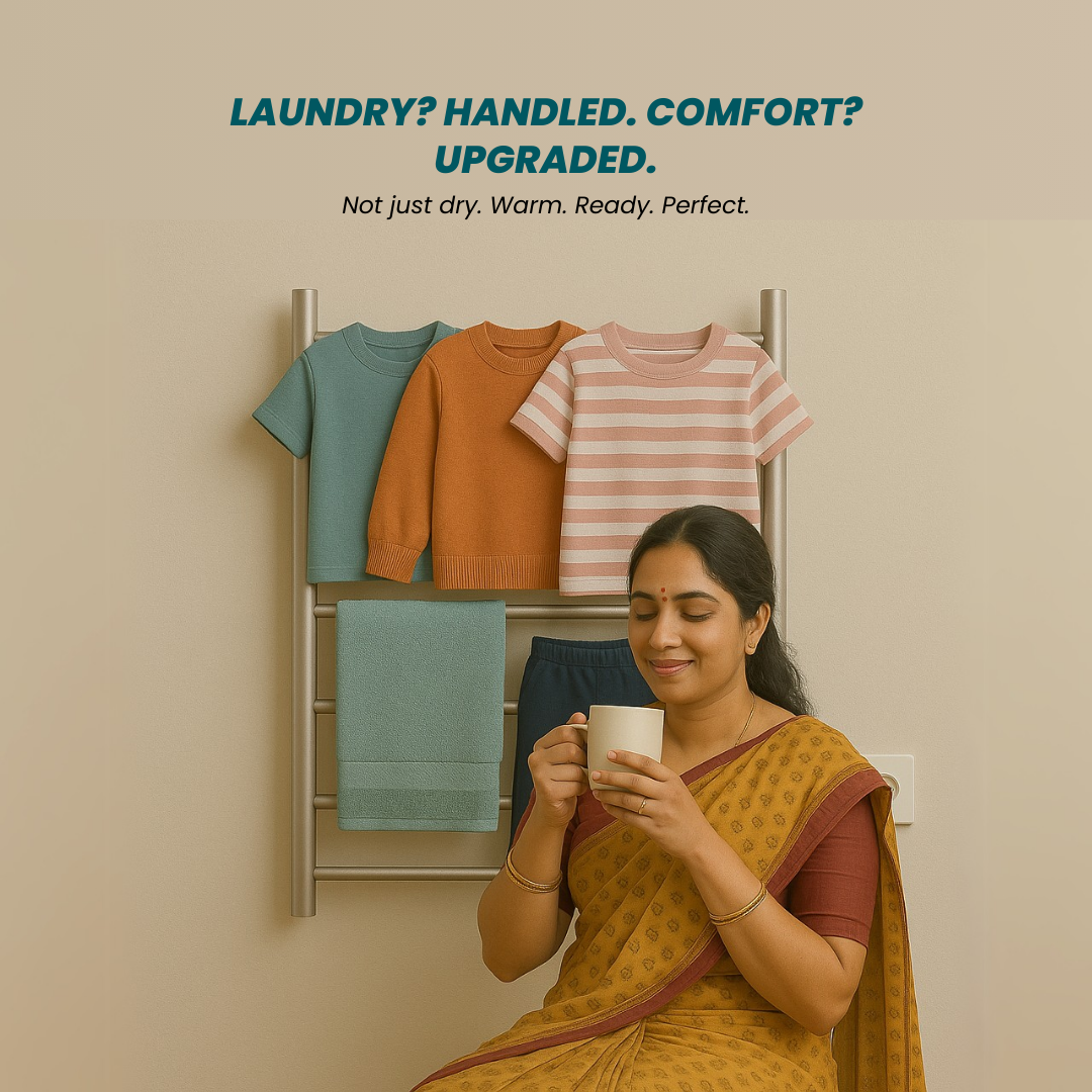 How to Save Electricity While Drying Clothes Indoors | Smart Laundry Tips India