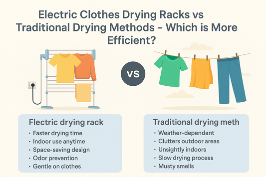 Electric Clothes Drying Racks vs Traditional Methods – Best Choice for Indian Homes