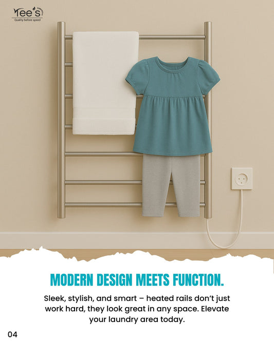 Why Heated Clothes Rails Are a Must-Have in Indian Bathrooms | 2025 Guide
