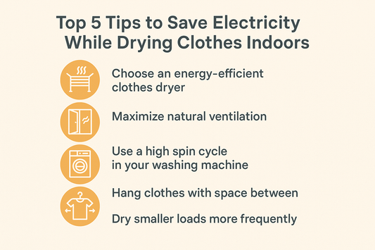 How to Save Electricity While Drying Clothes Indoors | Smart Laundry Tips India