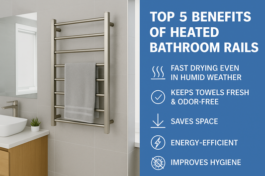 Why Heated Clothes Rails Are a Must-Have in Indian Bathrooms | 2025 Guide