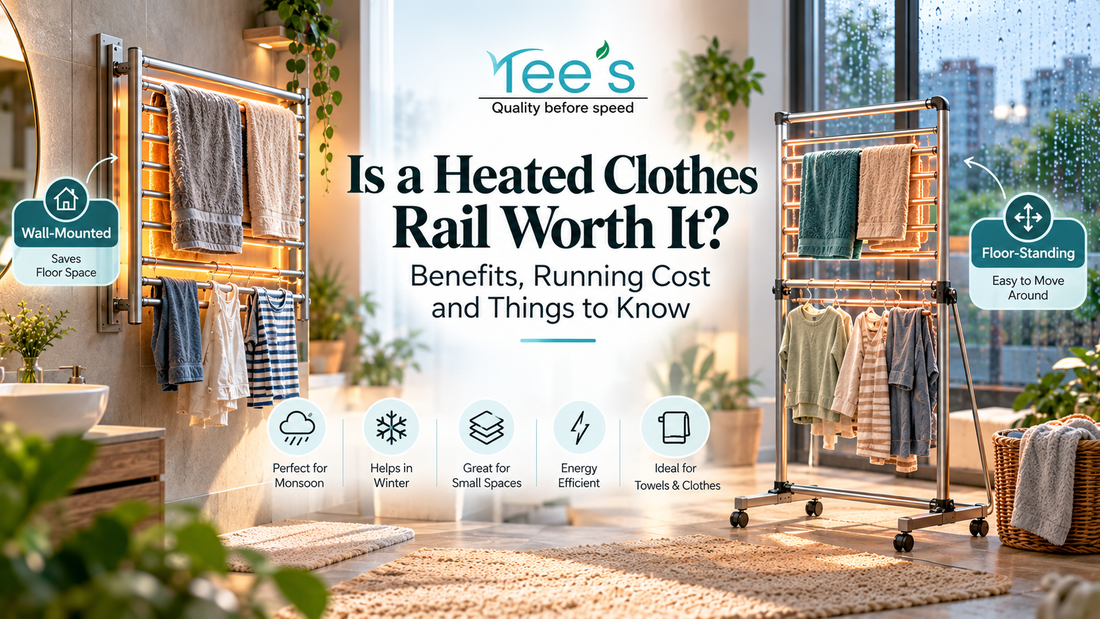 Is a Heated Clothes Rail Worth It? Benefits & Running Cost
