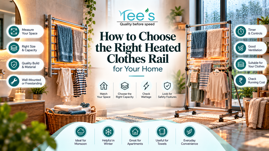 How to Choose a Heated Clothes Rail for Your Home