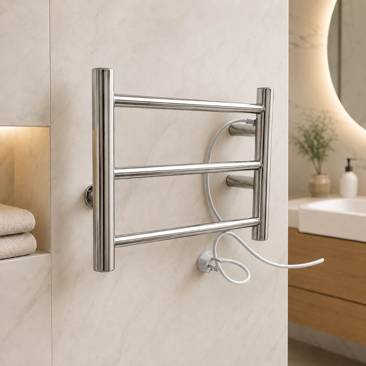 3-Bar Heated Rail