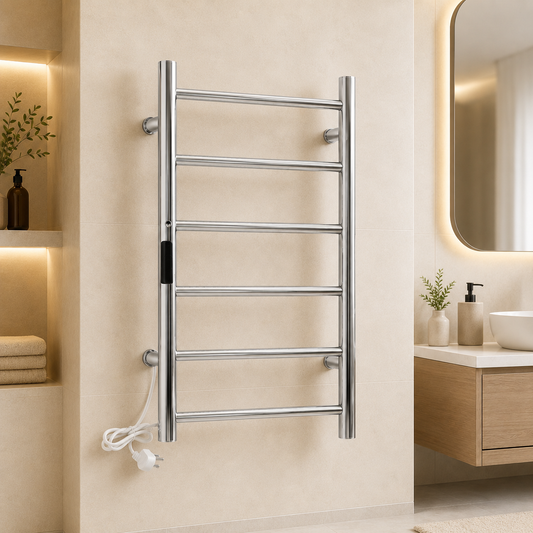 Tee’s 6-Bar Heated Clothes Rail