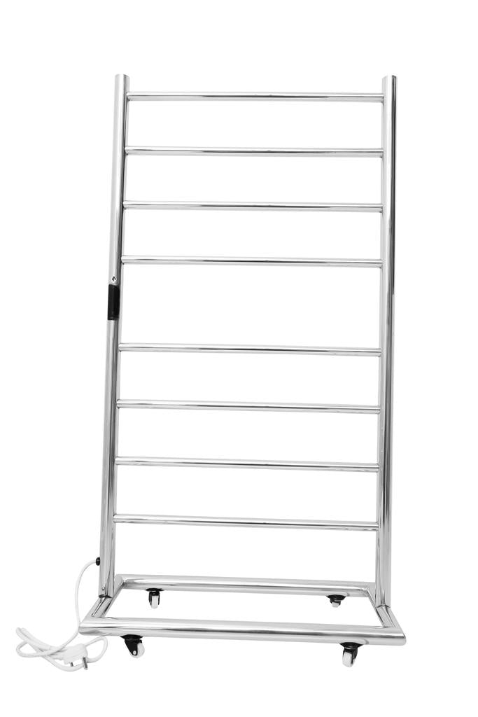 Tee’s 8-Bar Floor Standing Heated Clothes Rail